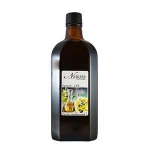 139,8EUR/1L Bio Nachtkerzenöl nativ kaltgepresst vegan 250ml Glas DIY misch ein weiteres Bio Öl Deiner Wahl 2in1 persönliches Küchenöl kba