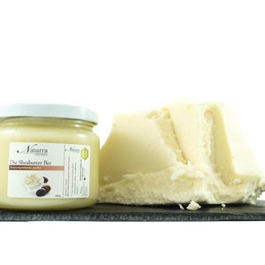 99,8EUR/1kg BIO Sheabutter kaltgepresst nativ vegan unraffiniert 250g im Glas reines Pflanzenöl ohne Zusatz Rohware Naturkosmetik Massageöl Bild 6