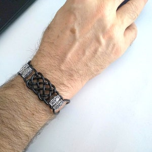 Braided leather bracelet man and woman, african style leather bracelet, tribal bracelet, unisex braided bracelet bohemian style