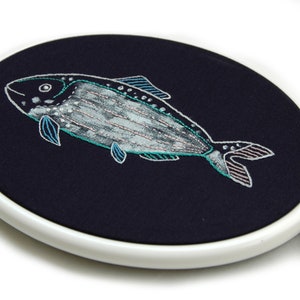 Embroidery Pattern PDF Download Fish Beginner in English image 7