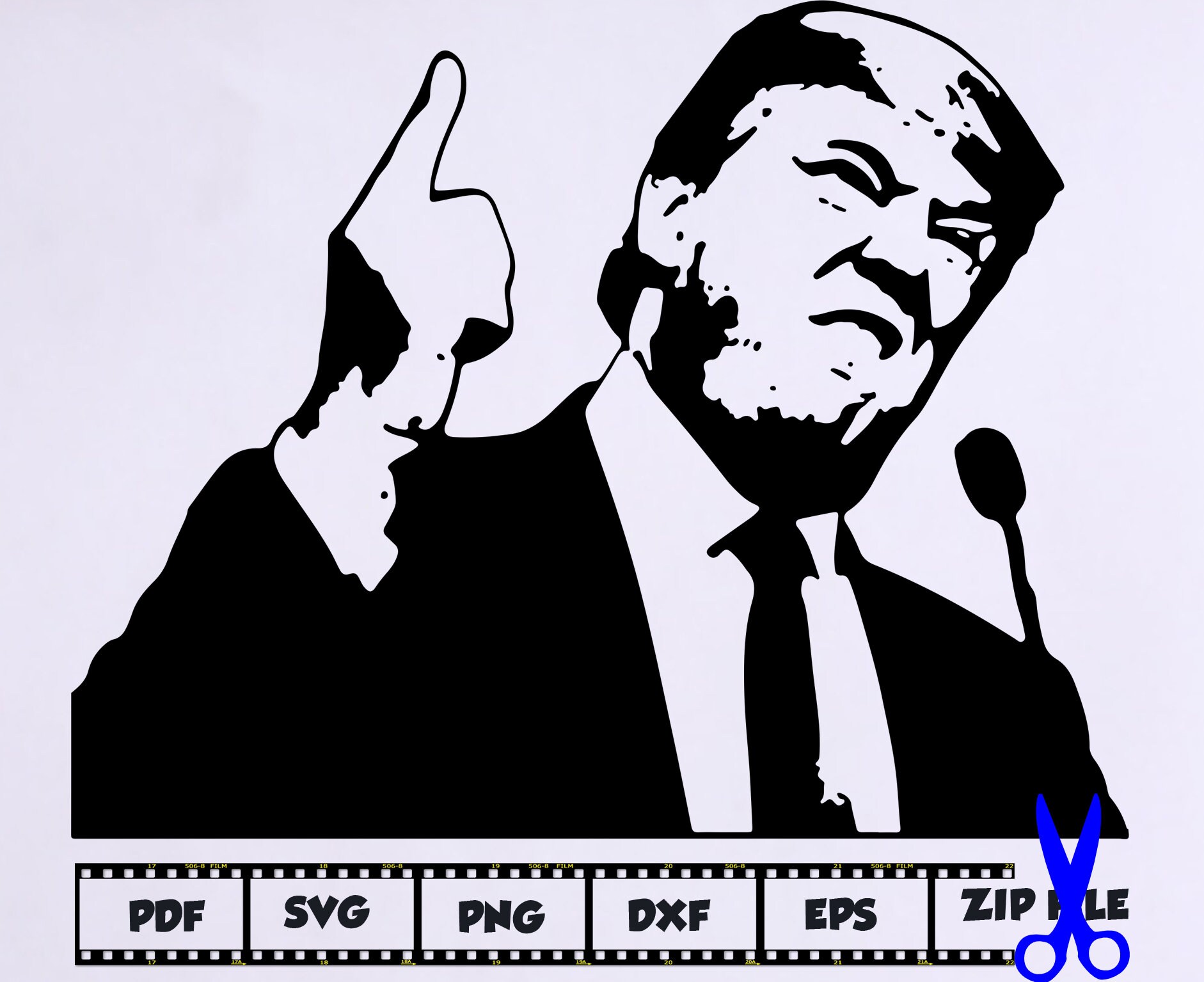 Donald Trump svg file President vector decal for cricut | Etsy