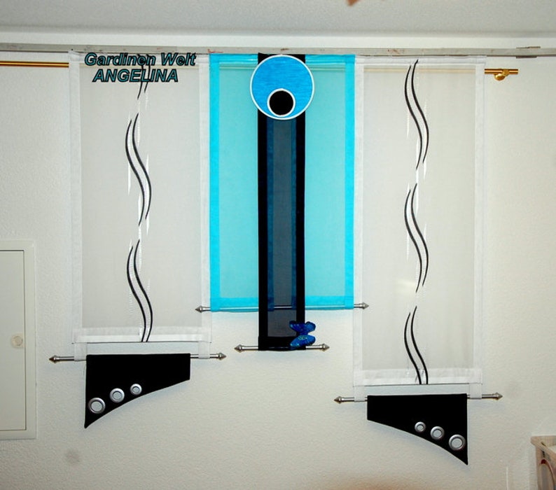 Modern sliding curtains image 1