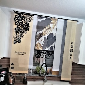 Curtains set modern!