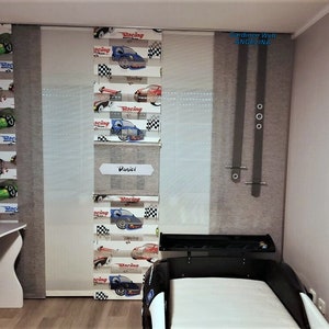 Car kids panel curtains set!!! Modern