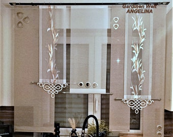 Modern curtain set.