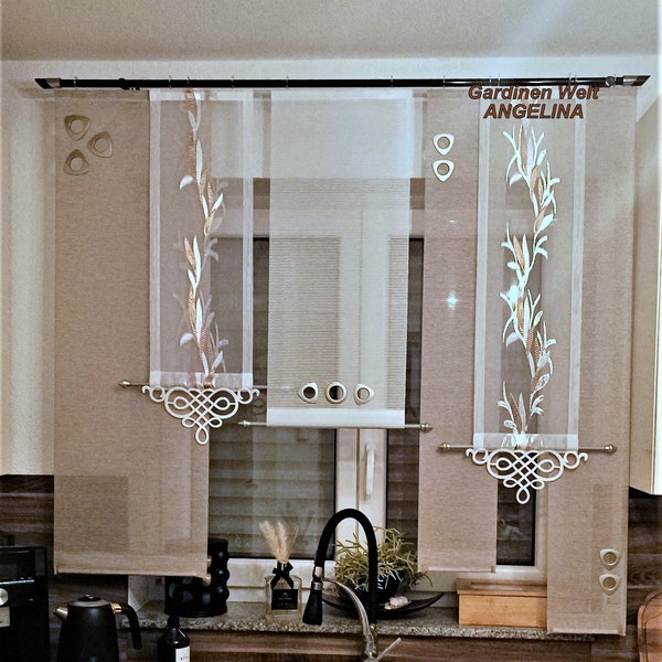 Modern curtain set.