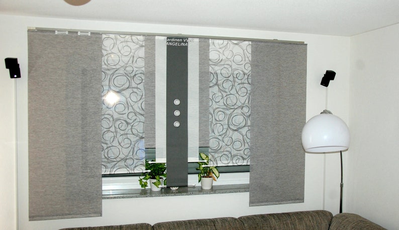 Modern sliding curtains image 1