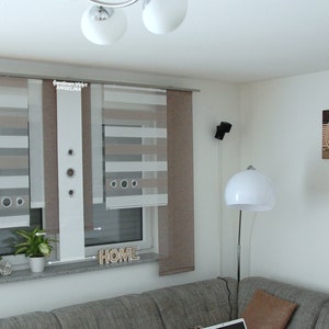 Modern sliding curtains image 1