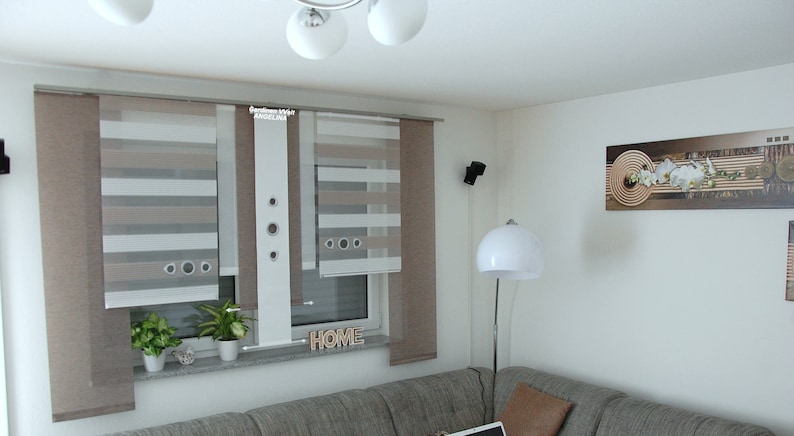 Modern sliding curtains image 1