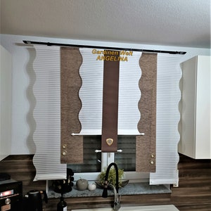 Curtains set modern.