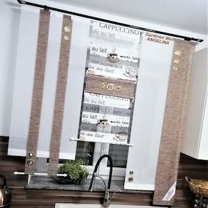 Coffee surface curtains set!!!
