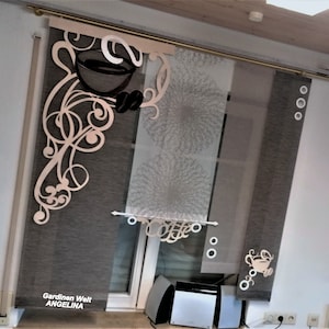 Coffee surface curtains set!!!