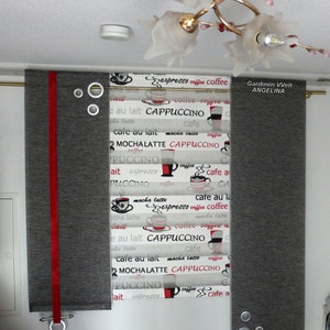 Coffee Modern Sliding Curtains
