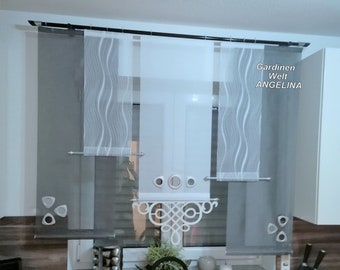 Modern panel curtain set!