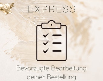 Bevorzugte Bearbeitung deiner Bestellung