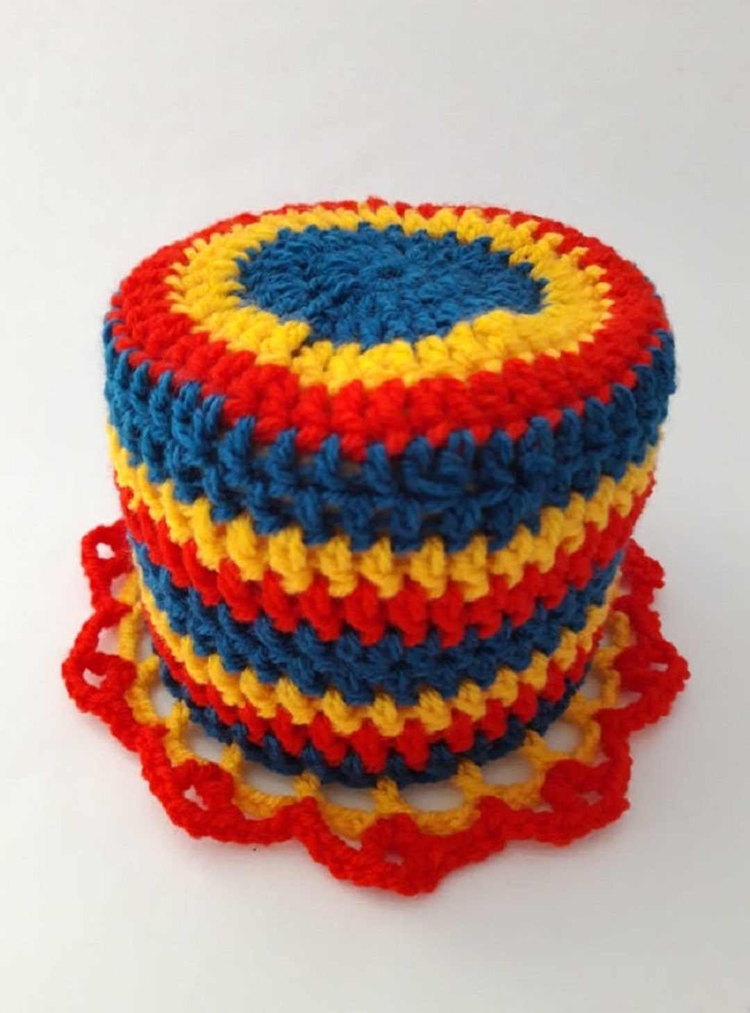 Toilet Paper Hat Colorful Blue Toilet Hat Toilet Paper Hat Etsy