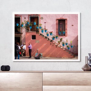 Guanajuato, Mexico, Street, Windows and doors, Photography, Wall Art, Print, Digital Download