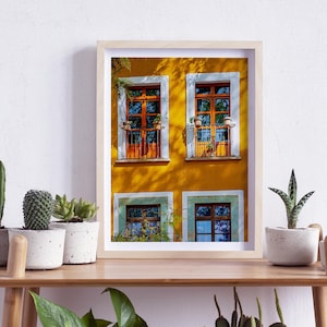 Guanajuato, Mexico, Street, Windows and doors, Photography, Wall Art, Print, Digital Download