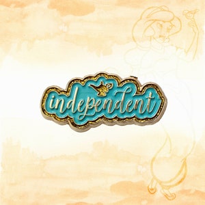 Jasmine Aladdin Inspired Enamel Pin, Disney Pin