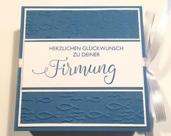 Wunschbox zur Firmung, Wunscherfüller, Geschenkbox, Geldgeschenk zur Firmung/Konfirmation/Kommunion/Taufe, Geschenk Firmung