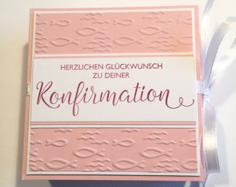 Wunschbox, Wunscherfüller, Geschenkbox, Geldgeschenk zur Konfirmation/Kommunion/Firmung/Taufe, Geschenk Kommunion, Geldgeschenk, Box