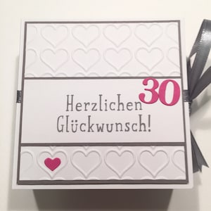 Wunschbox, Wunscherfüller, Geschenkbox, Jahreszahl individualisierbar! zum 30sten, Geburtstagsgeschenk, Geldgeschenk, 30. Geburtstag! 30