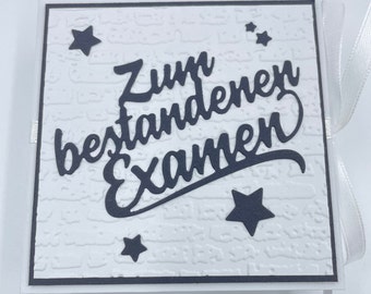 Examen, Wunschbox, Wunscherfüller, Geschenkbox, Geldgeschenk Examen, Zum Examen, zum Abschluss, Geldgeschenk, Teelichtbox, Box