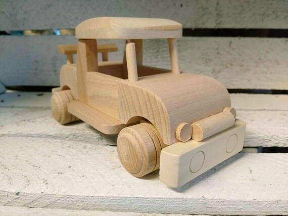 simple wooden car