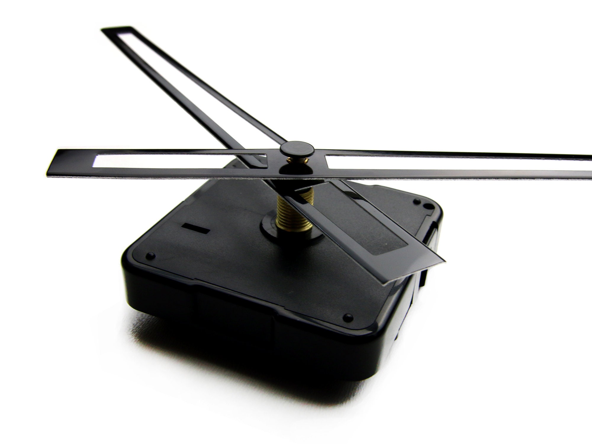 Silent Clock Mechanism BLACK Hands 6.69/17cm Etsy Australia