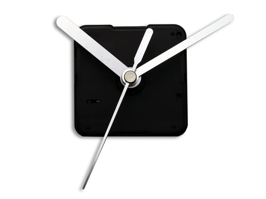 Silent Clock Mechanism SILVER Hands 2.16/6cm Etsy
