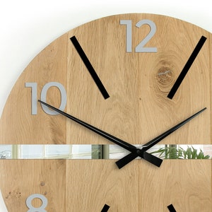 Clock Wall Wood clock 60cm/23,62 image 1