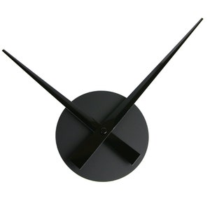 Minimalist Wall Clock, Home and Office Decor, Housewarming Gift, Modern Wall Clock + BLACK hands 8.66&quot;/22cm