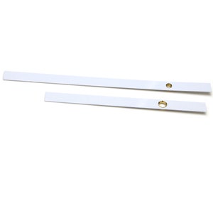 Uhr Zeiger WEIß 4,52&quot;/11,5cm