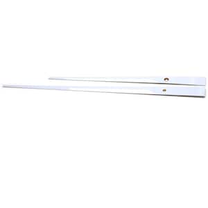 Uhr Zeiger WEIß 8,66&quot;/22cm