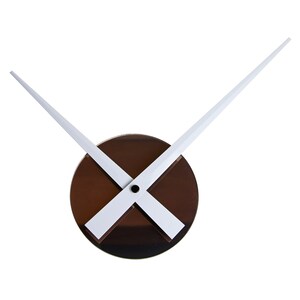 Minimalist Wall Clock, Home and Office Decor, Housewarming Gift, Modern Wall Clock +WHITE hands 8.66&quot;/22cm