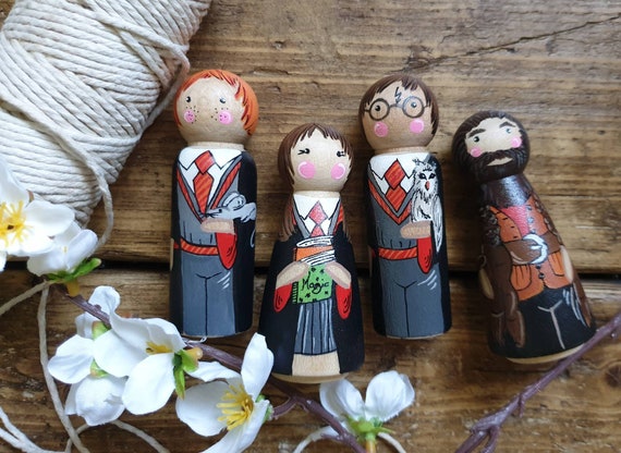 harry potter peg dolls