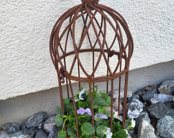 Aviary made of rust, bird cage, garden decoration, rust, rusty decoration for the home, great gift, garden decoration, rust decoration, rust, bird