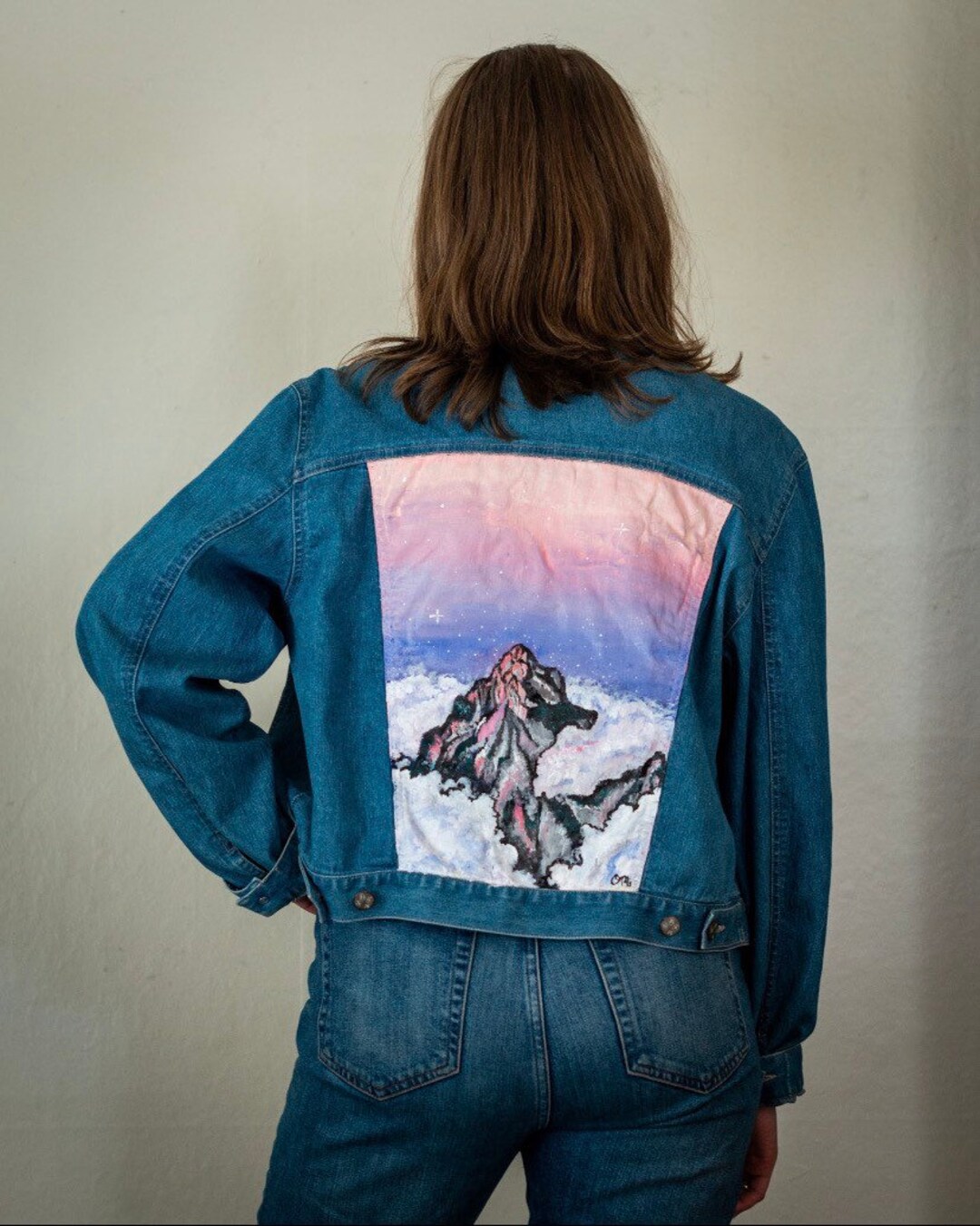HAND-PAINT DENIM JACKET｜amok｜STADIUM ONLINE SHOP