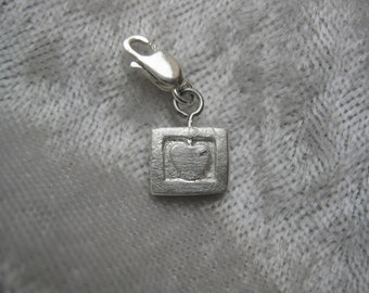 Charm Herz aus 999 Silber