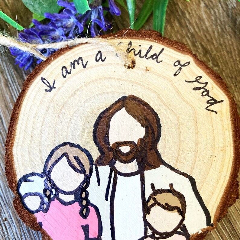 I Am A Child of God Ornament Custom Child of God Ornament - Etsy