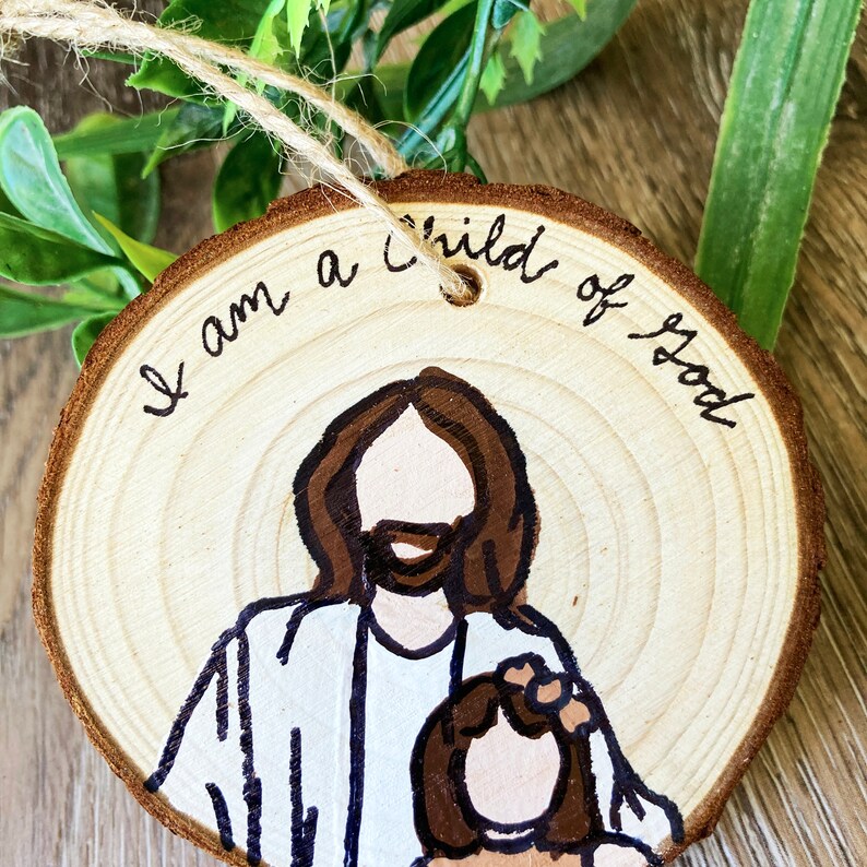 I Am A Child of God Ornament Custom Child of God Ornament - Etsy