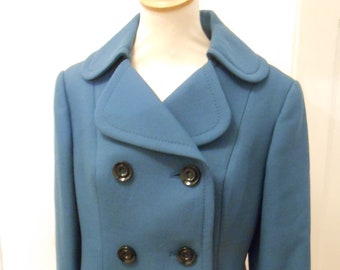 60er jahre damen jacke lang blau 60er jahre damen jacke lang blau