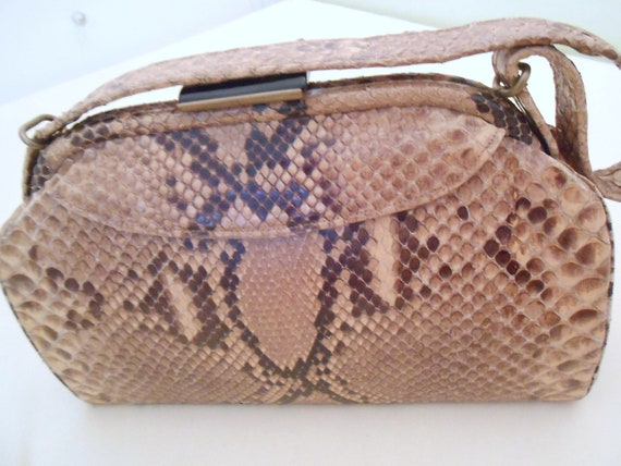 lovely handbag of 40s lizard snake