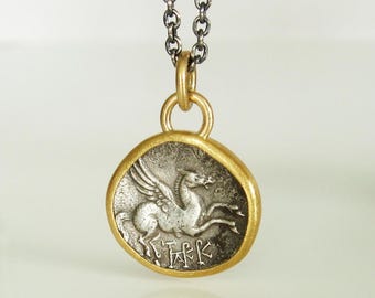 Breloque Cheval Plaqué Or - Pendentif Animal Or - Garantie à Vie - Made In USA