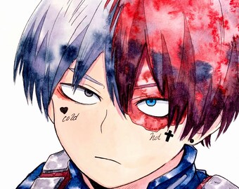 Shoto Todoroki Etsy Shoto Todoroki Etsy