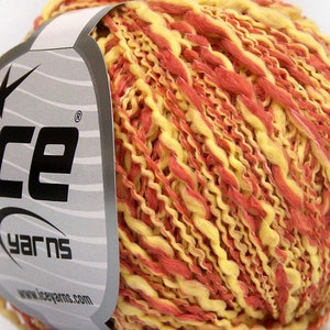 50g knitting yarn 130 m Ice Yarn knit crochet 39.80EUR/kg rot-braun  598