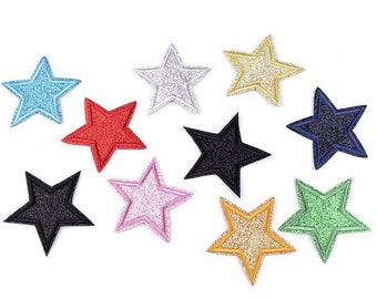 Brush Patch Star 70 mm Application Glitter