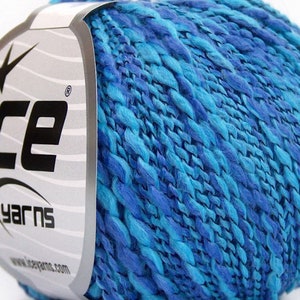 50g knitting yarn 130 m Ice Yarn knit crochet 39.80EUR/kg türkis  601