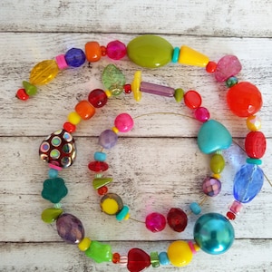 Mixed beads, colorful, colourful, beadmix, mix, beads, glasbeads