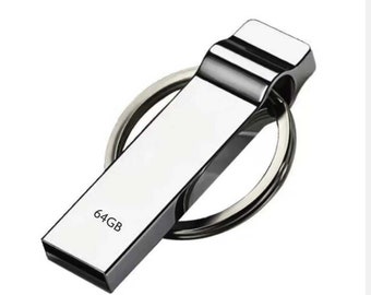 Clé USB Shenky 64 Go | Clé USB | Pour ordinateur portable, ordinateur portable, photos, vidéos, Mac, PC, TV | Support de stockage 2.0